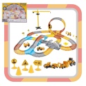Tor Samochodowy Wyścigowy Kolejka Duży Plan Budowy Auto Zestaw Puzzle 190el
