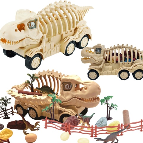 ZESTAW SZKIELET DINOZAURA TRANSPORTER FIGURKI DINOZAURÓW SKAŁY JAJA ZAGRODA ZESTAW SZKIELET DINOZAURA TRANSPORTER FIGURKI DINOZAURÓW SKAŁY JAJA ZAGRODA