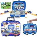 Zestaw Policyjny Policja Walizka Pojazdy Mapa Tor Parking Znaki 22Ele