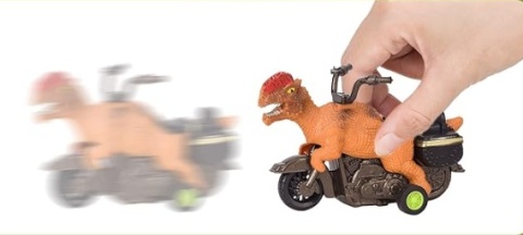 Zestaw Szkielet Dinozaura Interaktywny Transporter Quad Motor Auto Samochód Zestaw Szkielet Dinozaura Interaktywny Transporter Quad Motor Auto Samochód