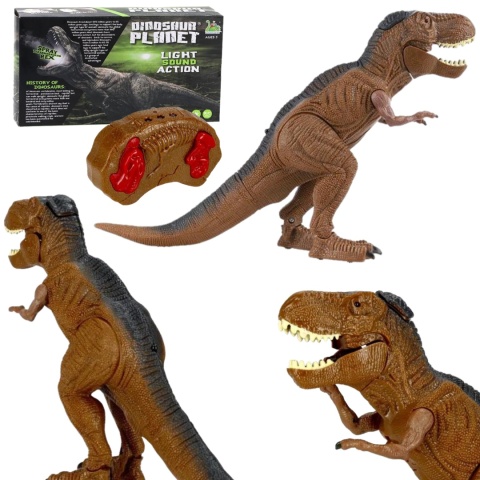 DINOZAUR ZDALNIE STEROWANY PILOT EFEKTY ŚWIETLNE I DŹWIĘKOWE RUCHOME CZĘŚCI DINOZAUR ZDALNIE STEROWANY PILOT EFEKTY ŚWIETLNE I DŹWIĘKOWE RUCHOME CZĘŚCI