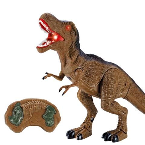 Dinozaur Interaktywny Zdalnie Sterowany Światło Dźwięk Chodzi Ryczy Duży RC Dinozaur Interaktywny Zdalnie Sterowany Światło Dźwięk Chodzi Ryczy Duży RC