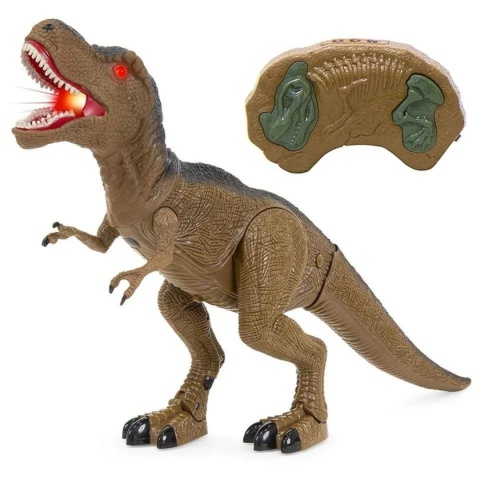 Dinozaur Interaktywny Zdalnie Sterowany Światło Dźwięk Chodzi Ryczy Duży RC Dinozaur Interaktywny Zdalnie Sterowany Światło Dźwięk Chodzi Ryczy Duży RC