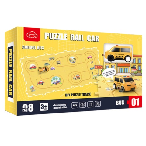 Duży Tor Samochodowy Puzzle Układanka Autobus Znaki Drogowe Labirynt Zestaw Duży Tor Samochodowy Puzzle Układanka Autobus Znaki Drogowe Labirynt Zestaw