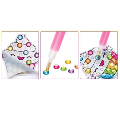 Haft Diamentowy Wyklejanka Dla Dzieci Malowanie Diamentami Mozaika 5D Haft Diamentowy Wyklejanka Dla Dzieci Malowanie Diamentami Mozaika 5D