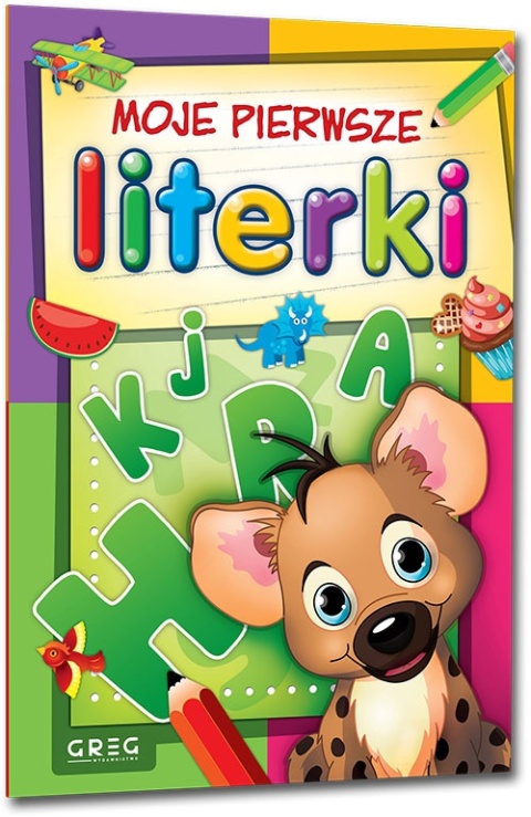 Moje pierwsze literki Greg książeczka edukacyjna alfabet dla dzieci Moje pierwsze literki Greg książeczka edukacyjna alfabet dla dzieci