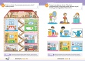 Super Akademia Mój dom edukacyjna książeczka dla przedszkolaka 4+ naklejki