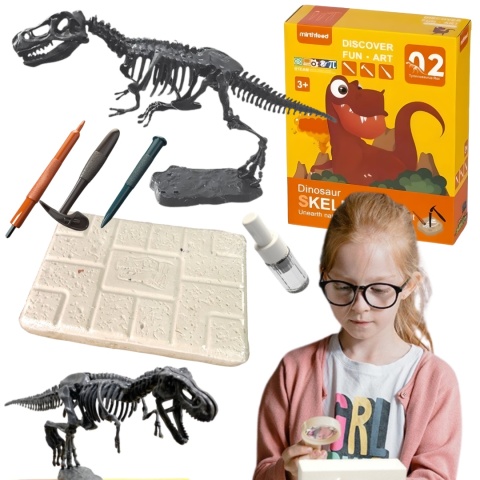 Zestaw Kopalnia Wykopaliska Dinozaur Archeologiczne Szkielet Narzędzia TREX Zestaw Kopalnia Wykopaliska Dinozaur Archeologiczne Szkielet Narzędzia TREX