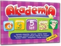 Akademia 5 lat łamigłówki labirynty zagadki i naklejki Wydawnictwo GREG