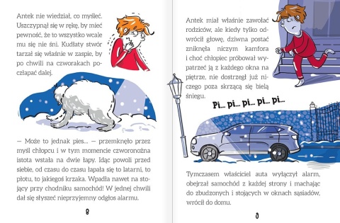 Antek na tropie yeti zabawna książeczka przygodowa dla dzieci Czytanka