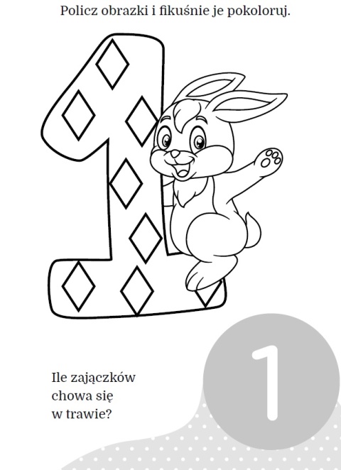 Cyferki kolorowanka dla malucha Malowanka Nauka liczenia dla dzieci Skrzat Cyferki kolorowanka dla malucha Malowanka Nauka liczenia dla dzieci Skrzat