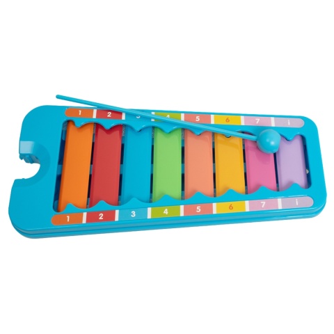 Cymbałki Różnokolorowe Klawisze Pałeczka Nauka Kolorów Liczb Instrument Cymbałki Różnokolorowe Klawisze Pałeczka Nauka Kolorów Liczb Instrument