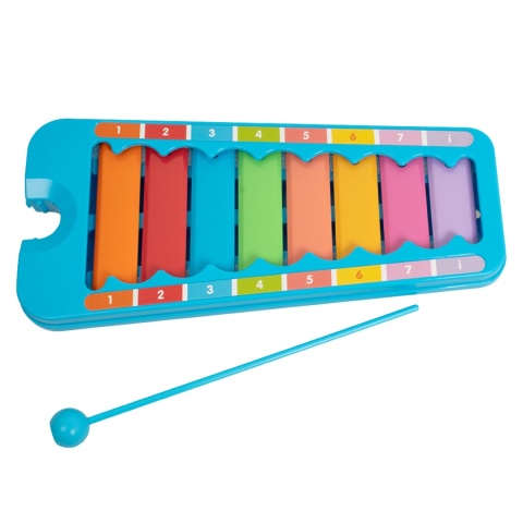 Cymbałki Różnokolorowe Klawisze Pałeczka Nauka Kolorów Liczb Instrument Cymbałki Różnokolorowe Klawisze Pałeczka Nauka Kolorów Liczb Instrument
