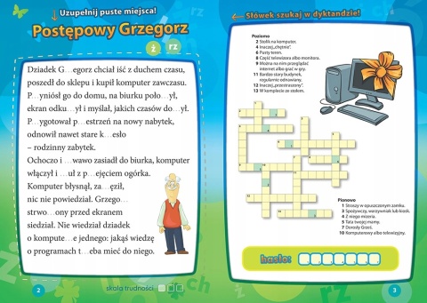 Dyktanda z humorem do klasy 3 ćwiczenia ortograficzne dla dzieci Greg Dyktanda z humorem do klasy 3 ćwiczenia ortograficzne dla dzieci Greg