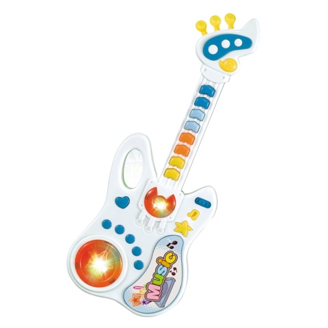 Gitara Interaktywna Dla Dzieci Instrument Muzyczny Efekty Świetlne Muzyka Gitara Interaktywna Dla Dzieci Instrument Muzyczny Efekty Świetlne Muzyka