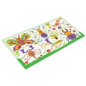 Gra Logiczna Układanka Karty Montessori Tangram Puzzle Klocki Mozaika 420el