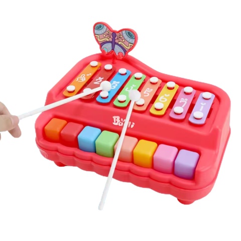 Instrument 2w1 Organki Cymbałki Z Motylkiem Cyferki Pałeczki Zestaw Instrument 2w1 Organki Cymbałki Z Motylkiem Cyferki Pałeczki Zestaw