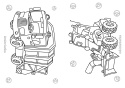 Kolorowanka dla maluchów Pojazdy w mieście seria Maluszkowe Malowanie
