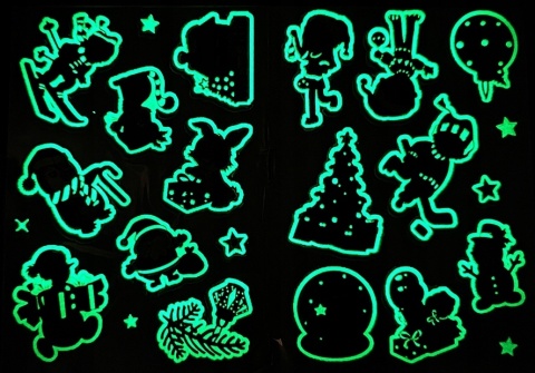 Kolorowanka z tatuażami Magiczne święta Pingwinek Malowanka dla dzieci