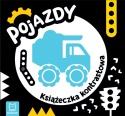 Kontrastowa książeczka dla niemowląt Pojazdy rozwój wzroku i percepcji