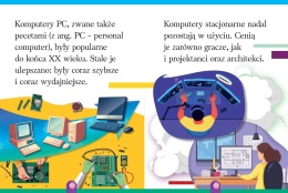 Książeczka do nauki czytania z dużymi literami Informatycy i my Aksjomat