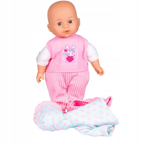 LALKA JULKA MIĘKKI BOBAS INTERAKTYWNY EDUKACYJNY MÓWI ŚPIEWA DLA DZIECI 2+