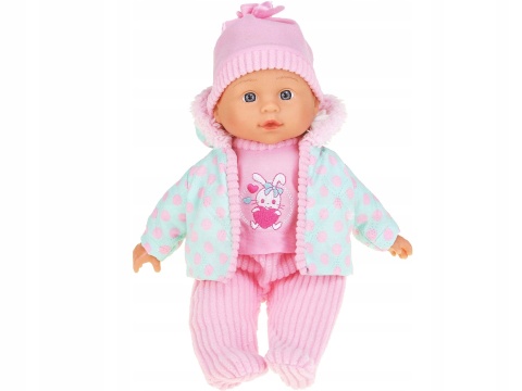 LALKA JULKA MIĘKKI BOBAS INTERAKTYWNY EDUKACYJNY MÓWI ŚPIEWA DLA DZIECI 2+