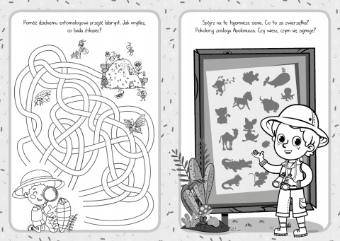 Moja przyroda Edukacyjna książeczka nauka o świecie roślin i zwierząt