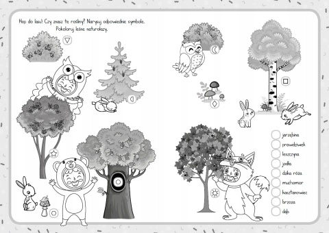 Moja przyroda Edukacyjna książeczka nauka o świecie roślin i zwierząt