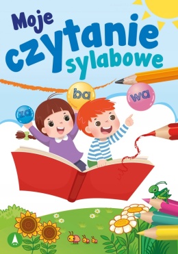 Moje czytanie sylabowe książeczka do nauki czytania dla przedszkolaków