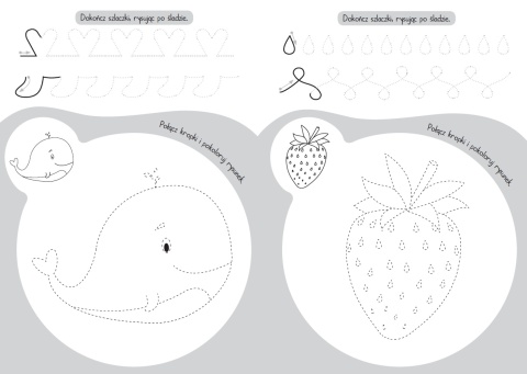 Moje szlaczki książeczka do nauki pisania i ćwiczeń grafomotorycznych