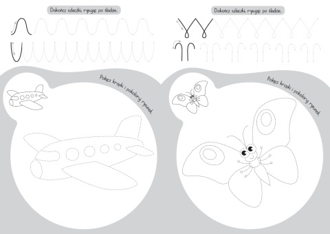 Moje szlaczki książeczka do nauki pisania i ćwiczeń grafomotorycznych