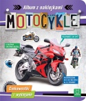 Motocykle album z naklejkami dla dzieci książeczka edukacyjna