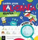 Nauka pisania dla dzieci zestaw 4 książeczek z rowkami Cyferki Literki