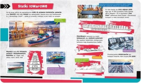 Statki Album z naklejkami i ciekawostkami - Wydawnictwo Aksjomat dla dzieci Statki Album z naklejkami i ciekawostkami - Wydawnictwo Aksjomat dla dzieci