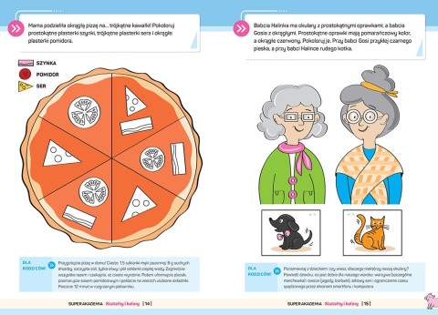 Super Akademia 2-latka kolory i kształty ćwiczenia dla maluchów nauka