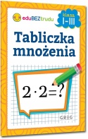 Tabliczka mnożenia książka edukacyjna dla dzieci nauka matematyka
