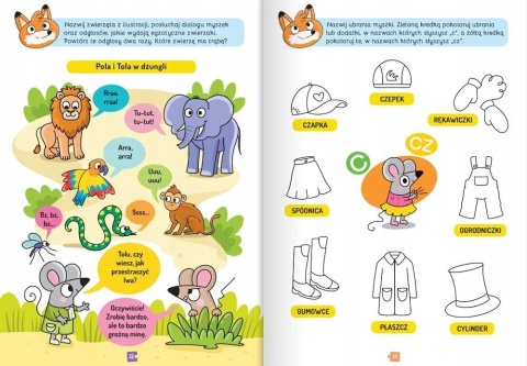 Zabawy logopedyczne książeczka edukacyjna dla dzieci wierszyki ćwiczenia Zabawy logopedyczne książeczka edukacyjna dla dzieci wierszyki ćwiczenia