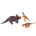 Zestaw Dinozaurów Figurki Mata Z Krajobrazem Pojemnik Z Uchwytem