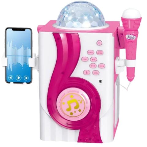 Zestaw Do Śpiewania Karaoke Mikrofon Piosenki Dźwięki Efekty Świetlne USB Zestaw Do Śpiewania Karaoke Mikrofon Piosenki Dźwięki Efekty Świetlne USB