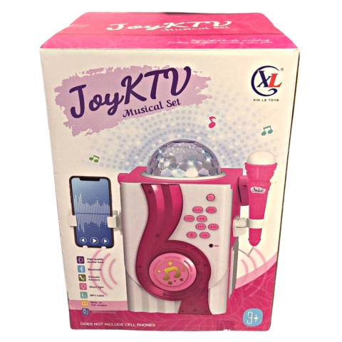 Zestaw Do Śpiewania Karaoke Mikrofon Piosenki Dźwięki Efekty Świetlne USB Zestaw Do Śpiewania Karaoke Mikrofon Piosenki Dźwięki Efekty Świetlne USB