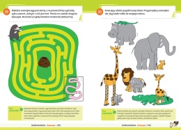 Zwierzęta dla 3-latka edukacyjna książeczka Greg Super Akademia 3 lat